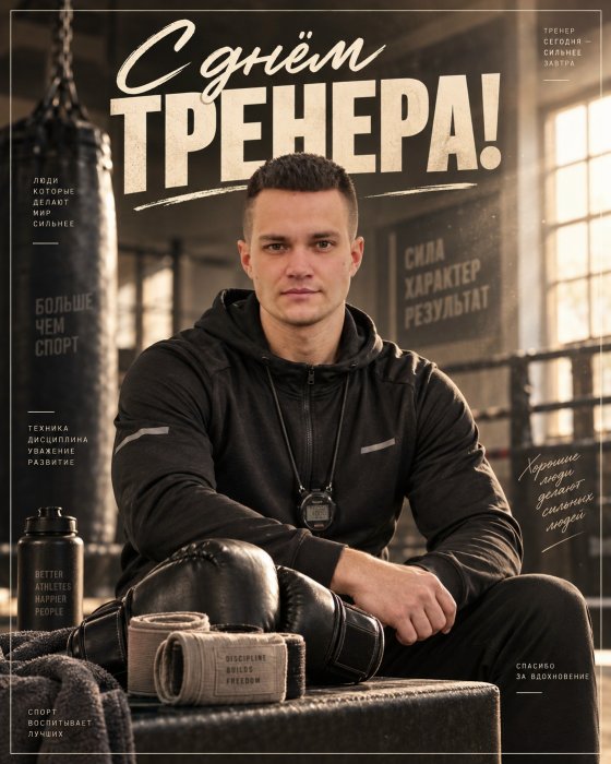 Промпт №26781 для мужской нейрофотосессии